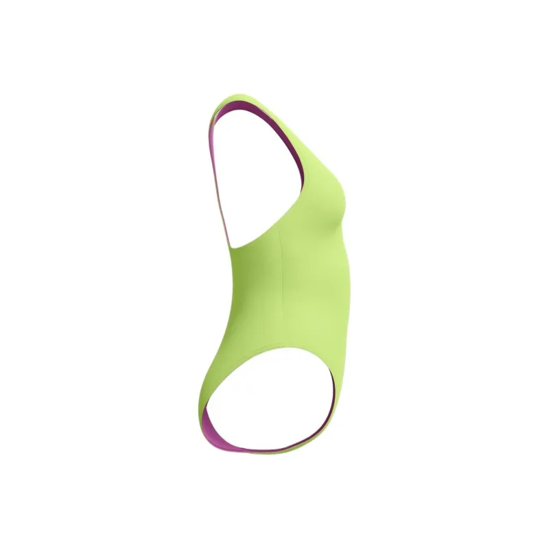 Speedo One piece Swimsuit Women's Yellow Cream-2