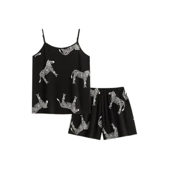 JIALEFEN Pajama Set Women's Jinyu Black