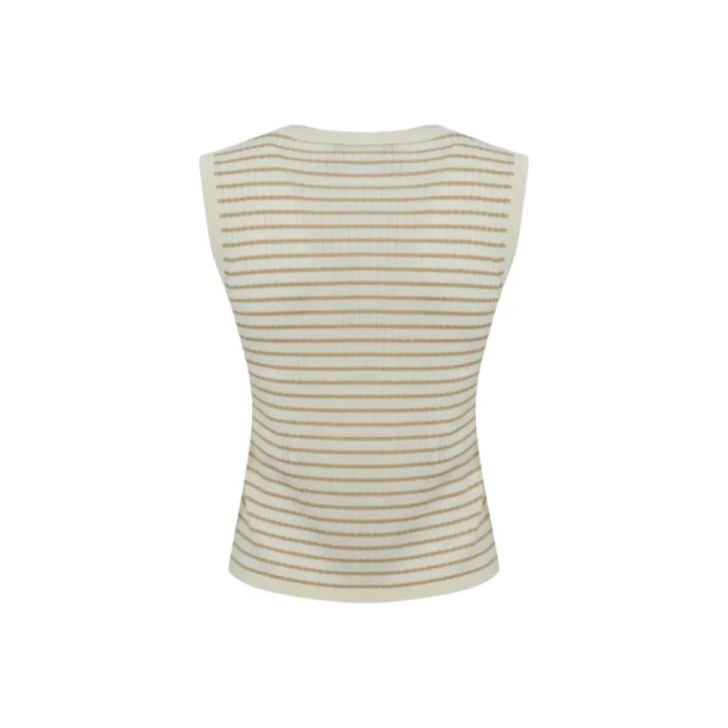 MaxMara Studio Tank Top Women's Beige-1