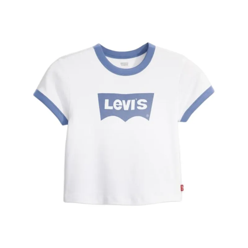 Levis T-Shirts Women's White-0