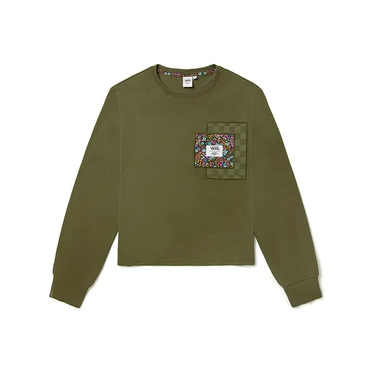 Vans Liberty Fabrics Collaboration T Shirts Women's Green-0