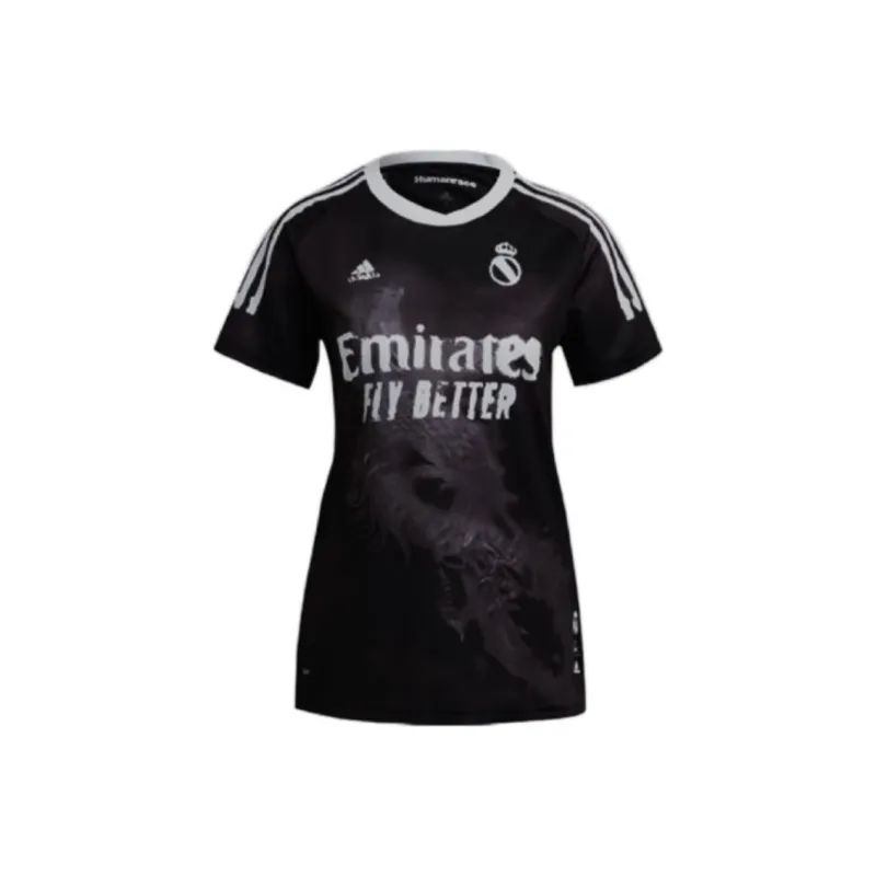 Adidas Real Madrid Human Race Women'ss Jersey Black/White-0
