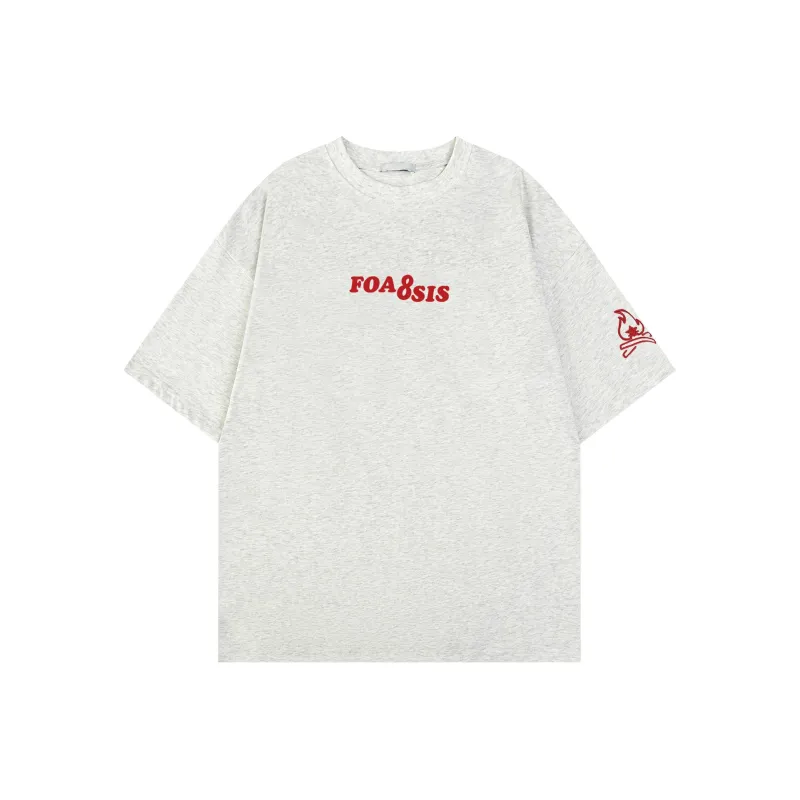 FOASIS T Shirt Unisex Heather Gray-1