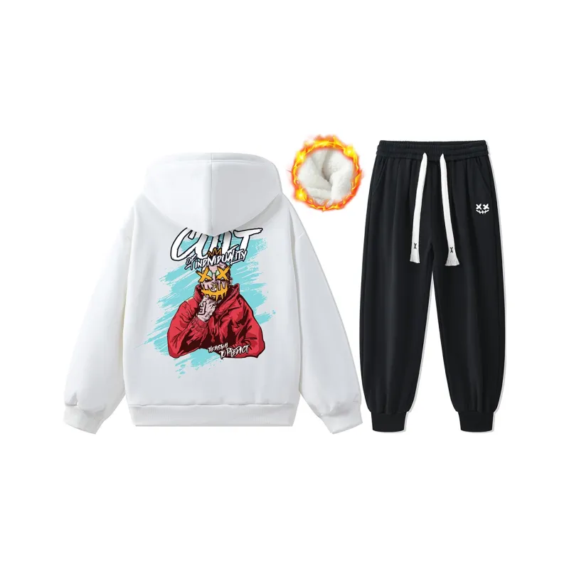 CULT OF INDIVIDUALITY Sweatshirt Set Unisex-19