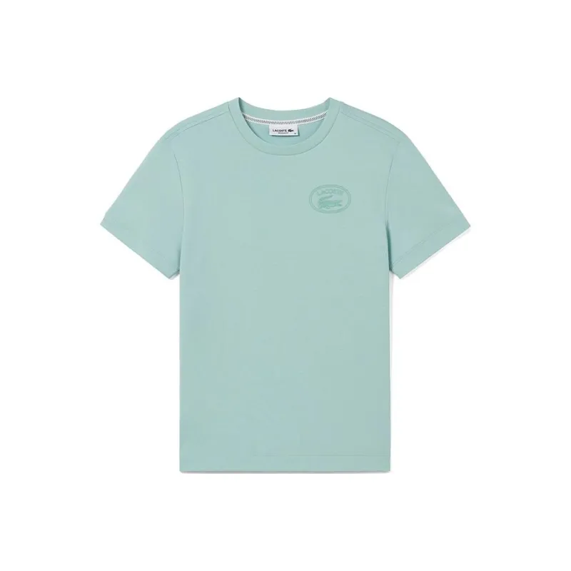 LACOSTE Signature-embroidered Cotton T-shirt-0