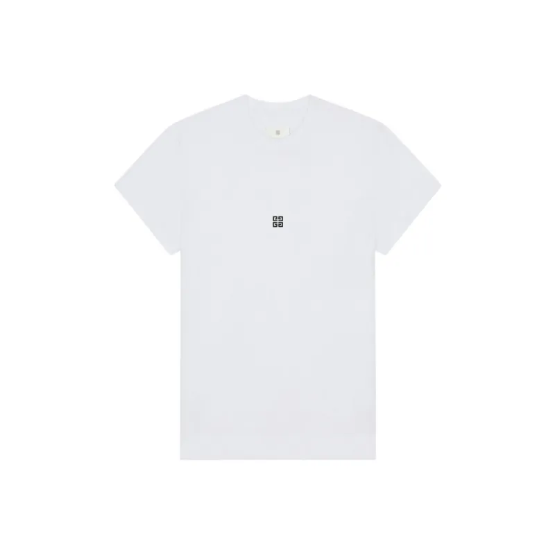 Givenchy 4G Embroidered Crewneck T Shirt-0