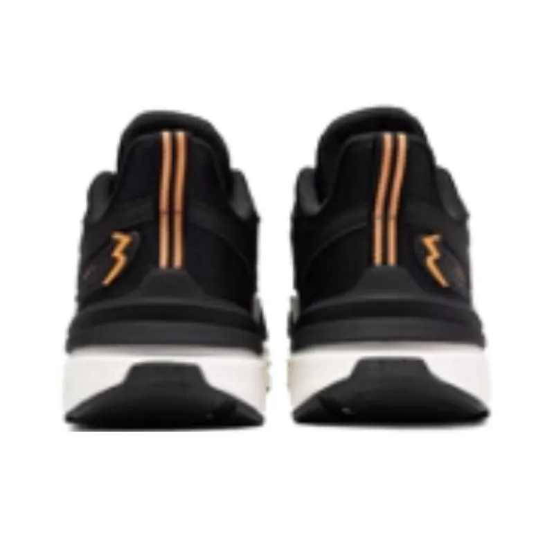 361° Cushioning Slip Resistant Low Top Running Shoes Men's Black Purple-2