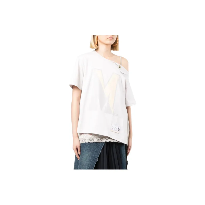 Maison Mihara Yasuhiro T-Shirts Women's Gray-0