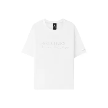 Skechers T Shirt Women's Bright White/0019