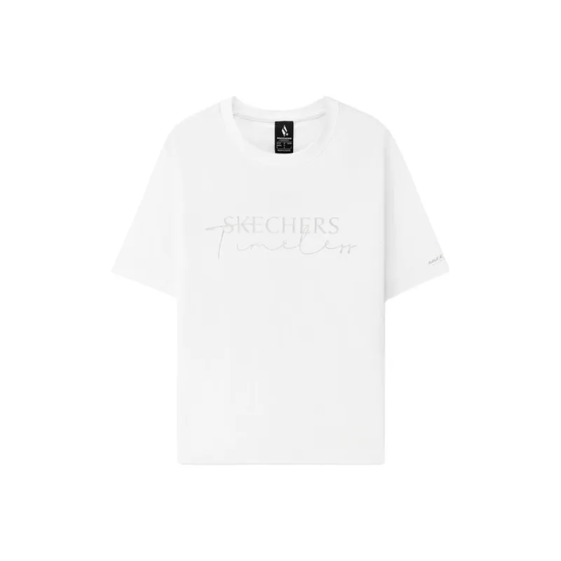 Skechers T Shirt Women's Bright White/0019-0