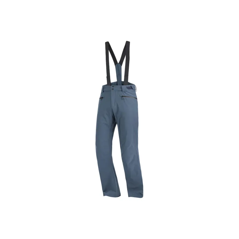 SALOMON Ski Pants Men Blue-0