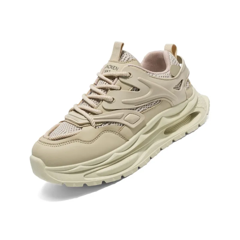 Magelly Shock Absorbers With Slip Resistant And Abrasion Resistant Properties Low Top Chunky Sneakers Men's-8