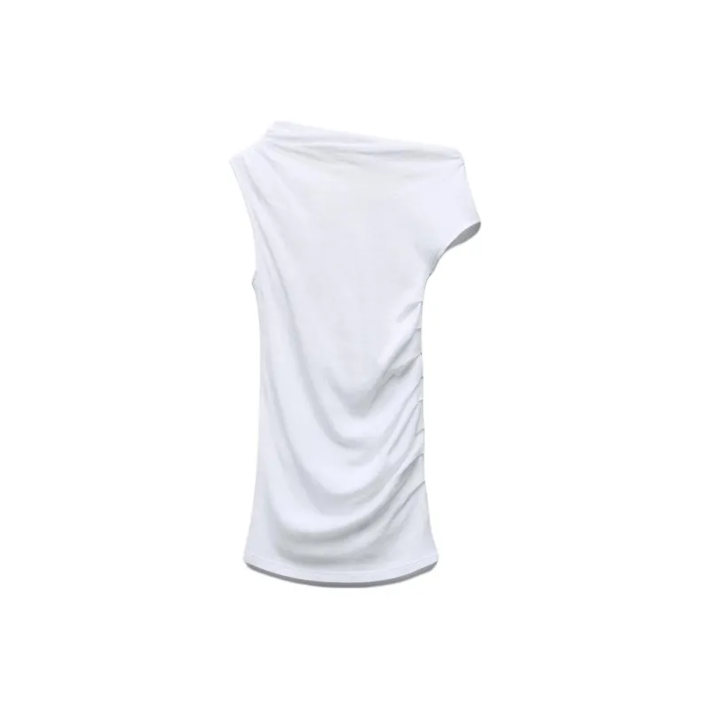ZARA Tank Tops Women's White-0