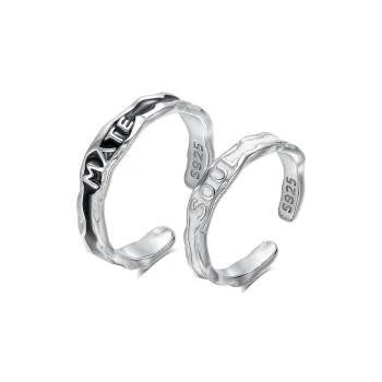 ENFANTIN Glue Drip Rings Unisex