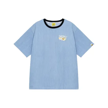 B.Duck T Shirt Women's Blue Gray