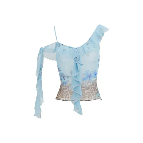 JYOSEI Tank Top Women's Light Blue