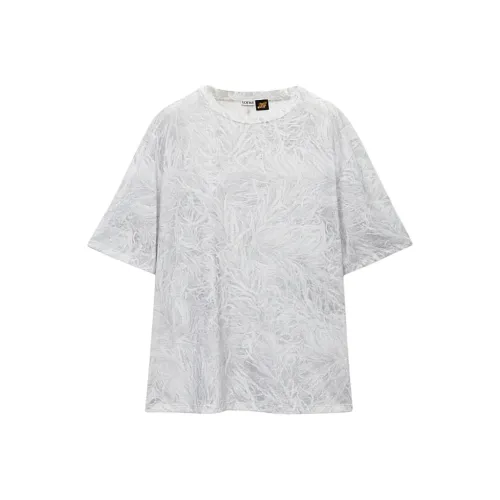 LOEWE Paula's Ibiza SS25 T Shirt Men's Light Gray