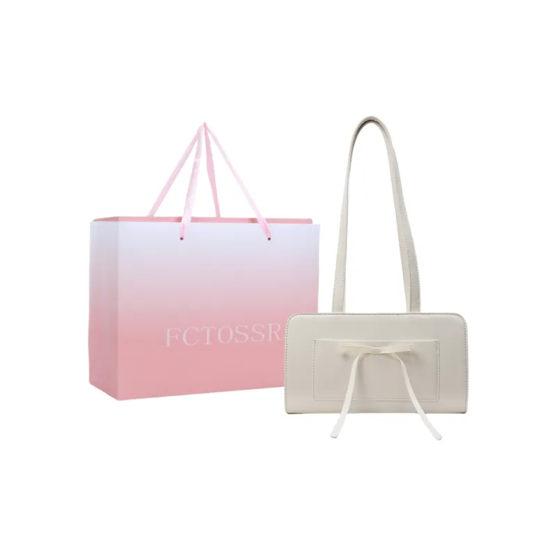 FCTOSSR PU Underarm Shoulder Bag Women's White/Black/Yellow/Blue/Pink-6