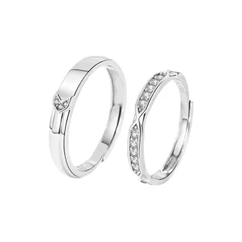 DAWO 999 Fine Silver Rings Unisex