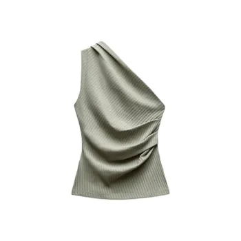 ZARA Tank Top Women's Light Khaki