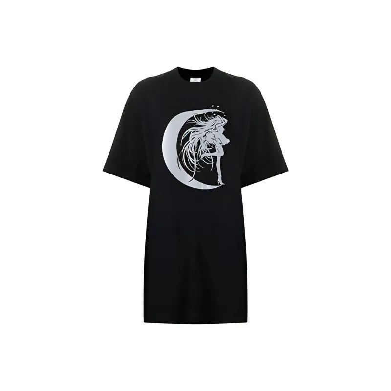 Vetements T-Shirts Women's Black-0