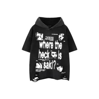 BEAR UNION T Shirt Unisex Black