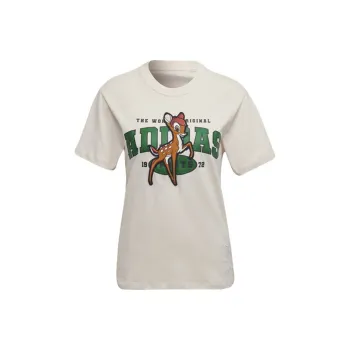 Adidas Originals x Disney X , Set in Sleeve T Shirt Women's White