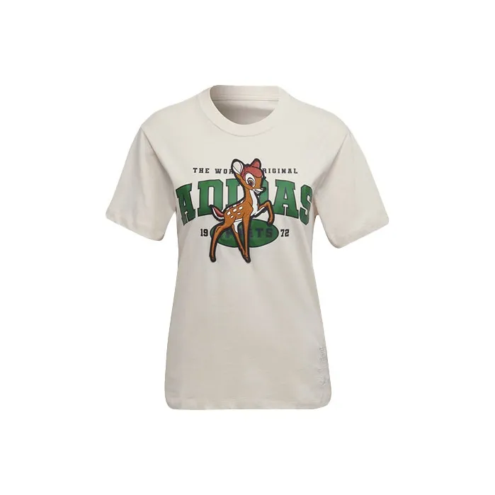 Adidas Originals x Disney X , Set in Sleeve T Shirt Women's White-0