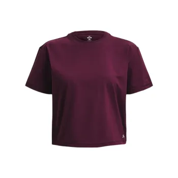 Under Armour Crop Tops Women's Rock Purple