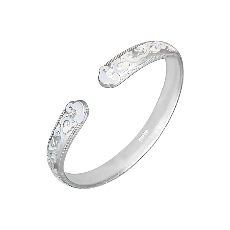 VXSAX 999 Fine Silver Bangles Women's-0