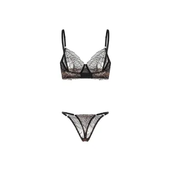 LUYOUYE Underwear Set Women's Leopard Print