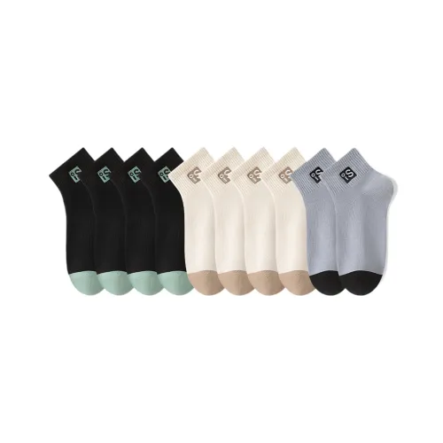 Lan Miao Ankle Socks Men's 10 Pack