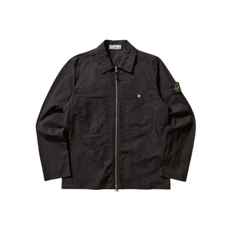 STONE ISLAND Jackets & Coats Men's Black-0