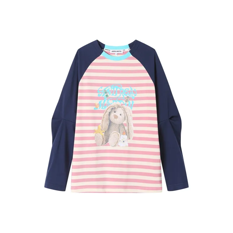 ANDREA MARTIN Raglan Sleeve T Shirt Women's-8