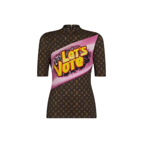 LOUIS VUITTON T Shirt Women's Brown