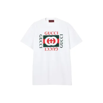 GUCCI Logo-print Cotton T-shirt