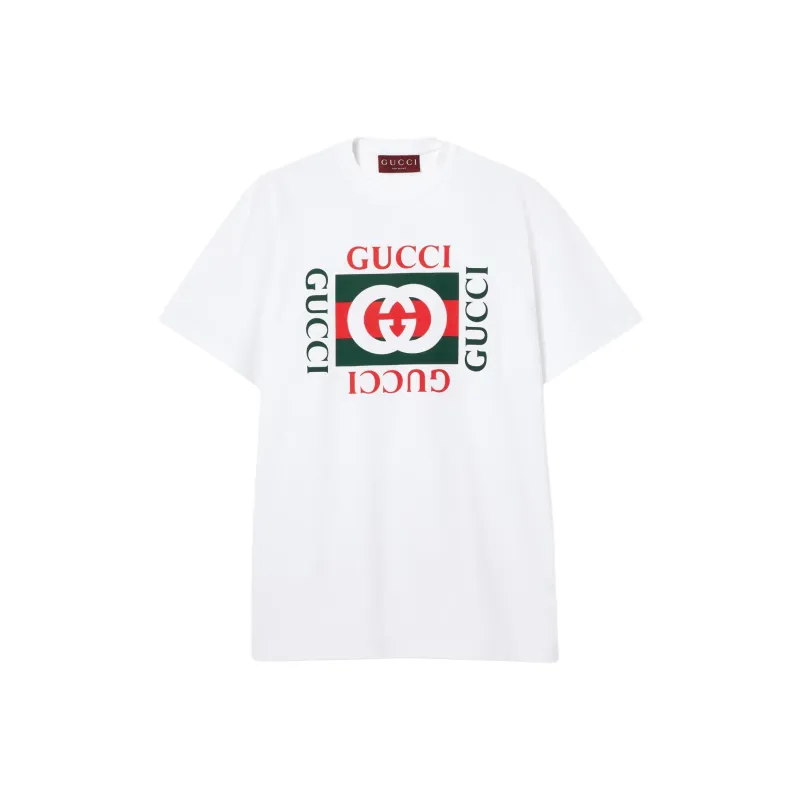 GUCCI Logo-print Cotton T-shirt-0