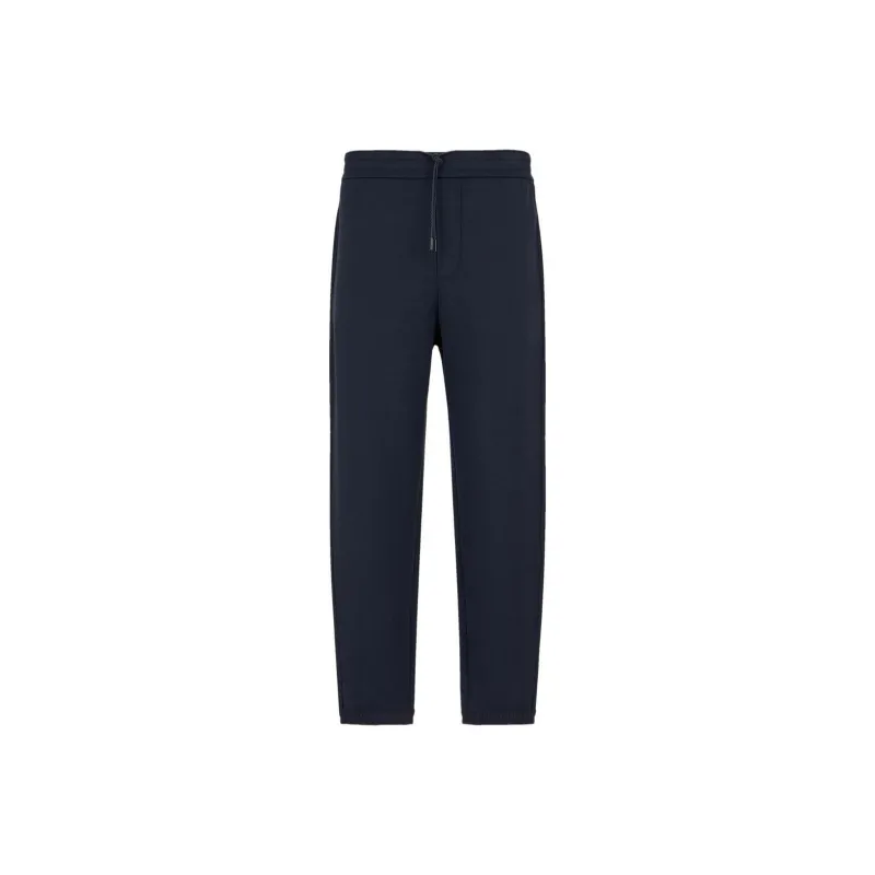 EMPORIO ARMANI SS24 Athletic Trousers Men's Blue-0