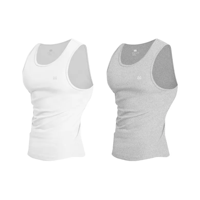 H YXIANG Men Tank Tops-6
