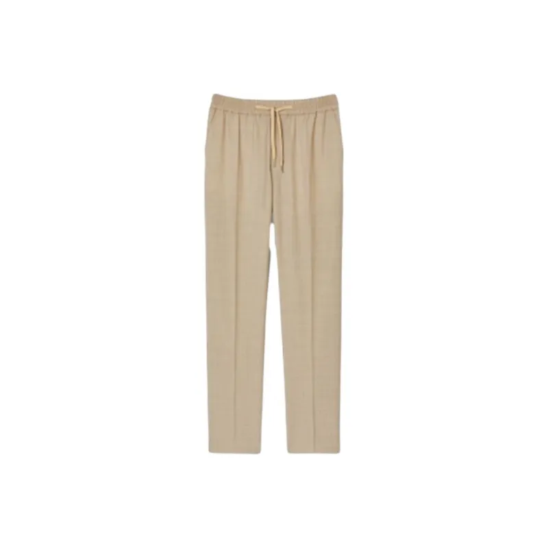 Sandro Drawstring Wool Tailored Trousers-0
