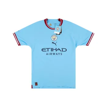 PUMA Manchester City Soccer Jersey Men's Light Blue