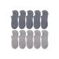 10 Pack (Blue Gray 5+Light Gray 5)