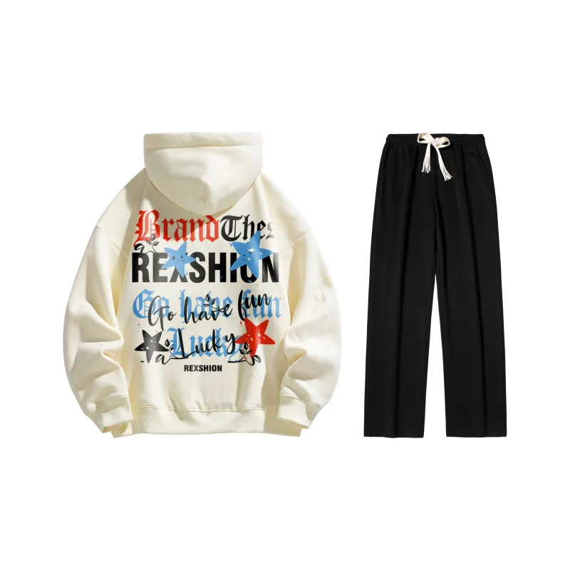 REXSHION Sweatshirt Sets Unisex-6