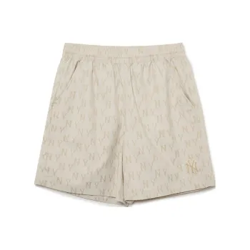 MLB Sports Shorts Unisex Ivory White