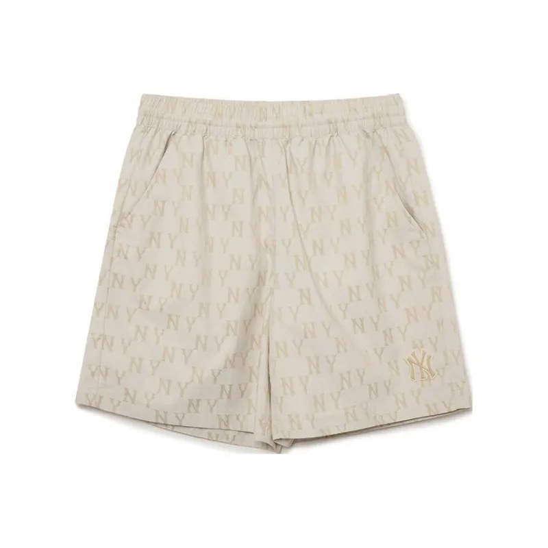 MLB Sports Shorts Unisex Ivory White-0