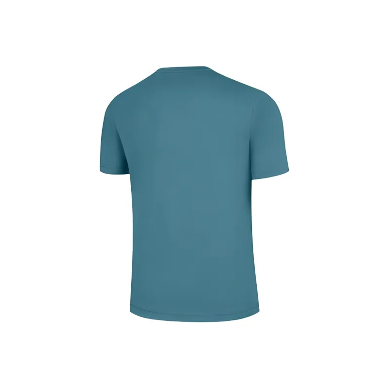 QIAODAN Sports Life Collection T Shirt Men's Imperial Summoning Cyan-1
