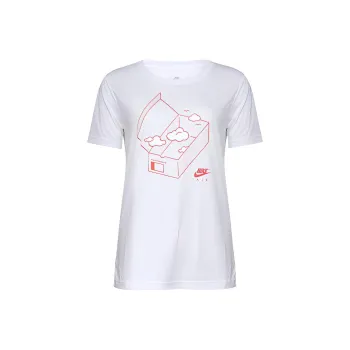 Nike T Shirts Women's White