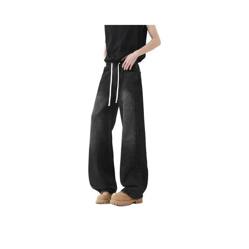 Menglaini Jeans Unisex-5