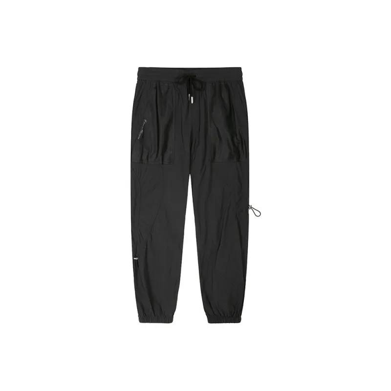 DAVID NAMAN Sports Pants Men Black-0