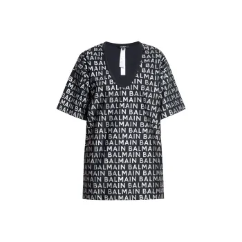 BALMAIN T-Shirts Women's Black